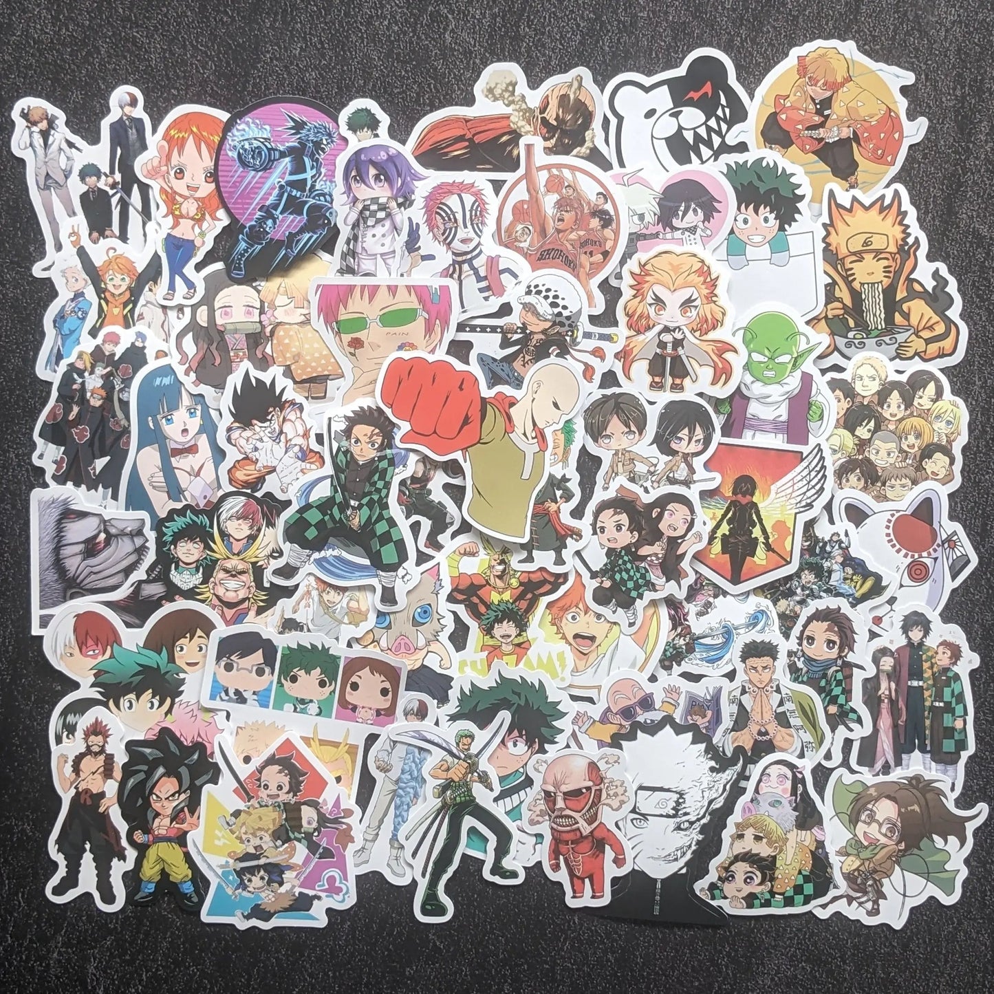 ANIME CHARACTER PACK 4 | 50 STICKERS StickerWorld