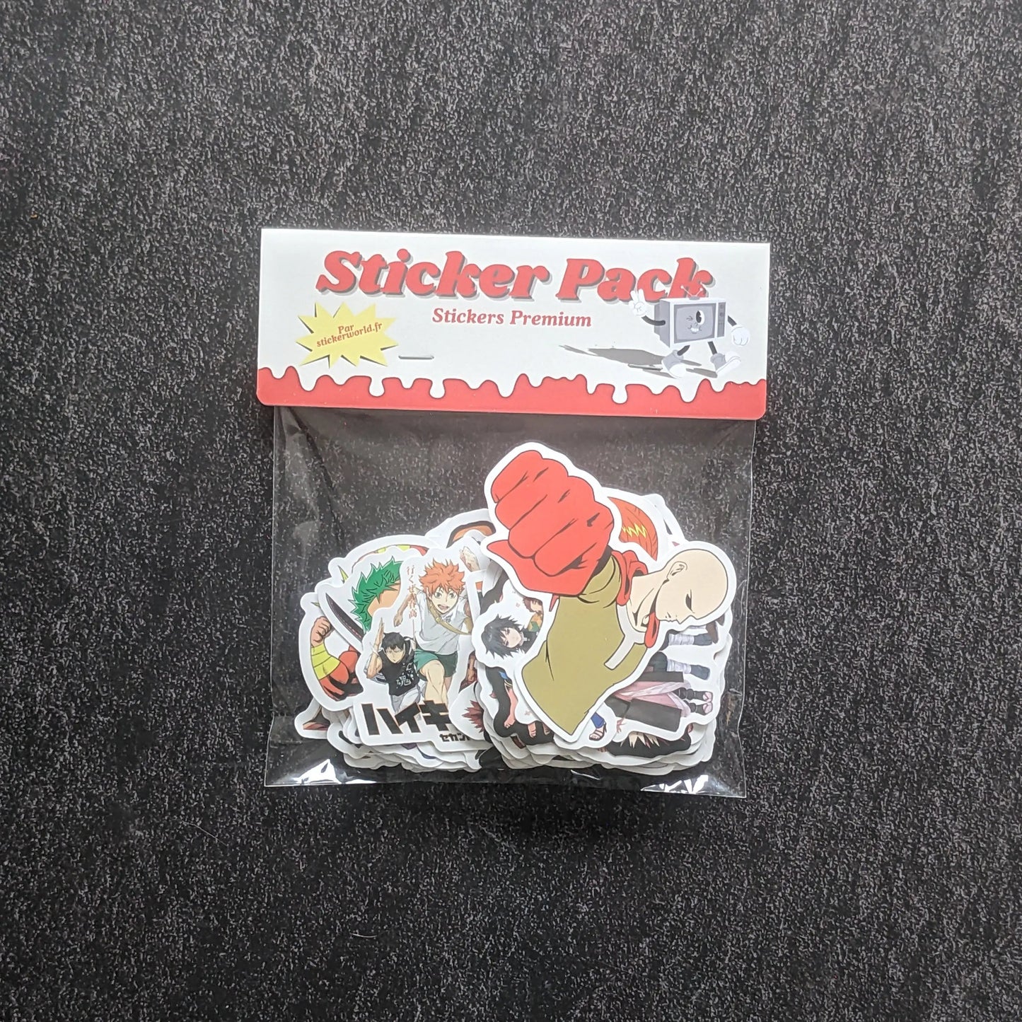 ANIME CHARACTER PACK 4 | 50 STICKERS StickerWorld