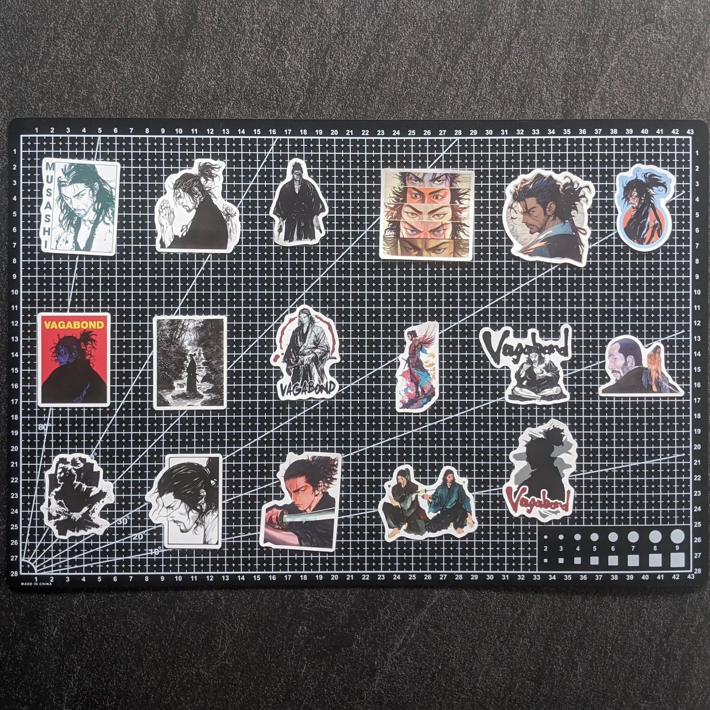 VAGABOND MANGA PACK | 50 STICKERS StickerWorld