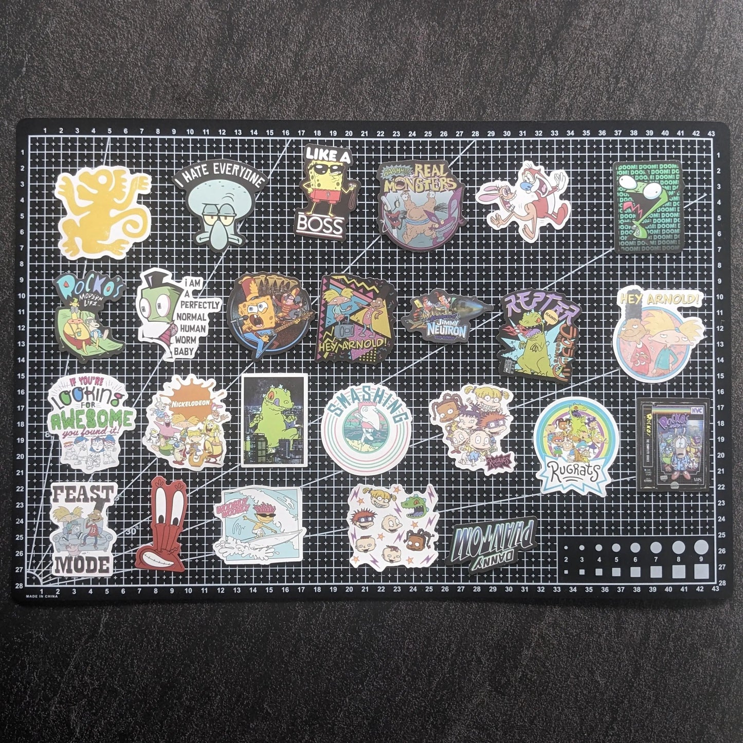 CARTOON CHARACTER PACK | 50 STICKERS StickerWorld