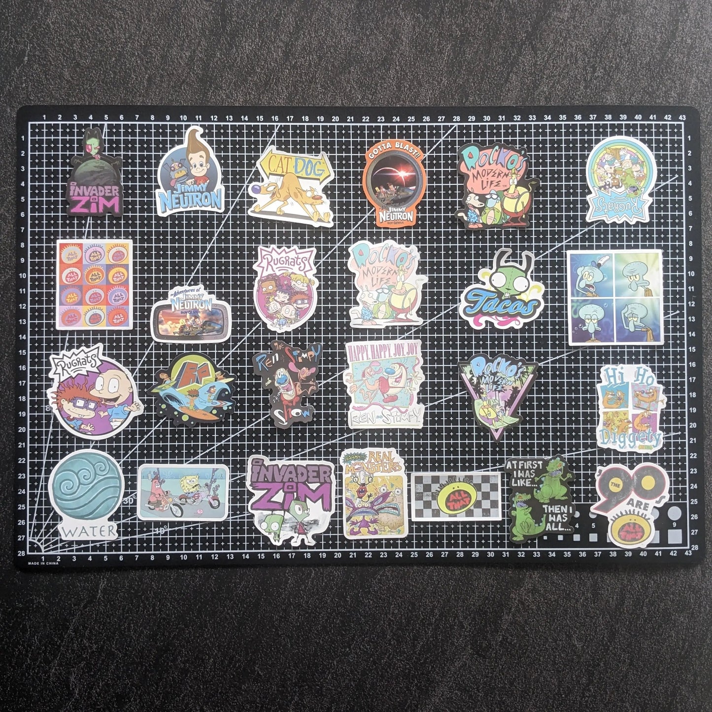 CARTOON CHARACTER PACK | 50 STICKERS StickerWorld