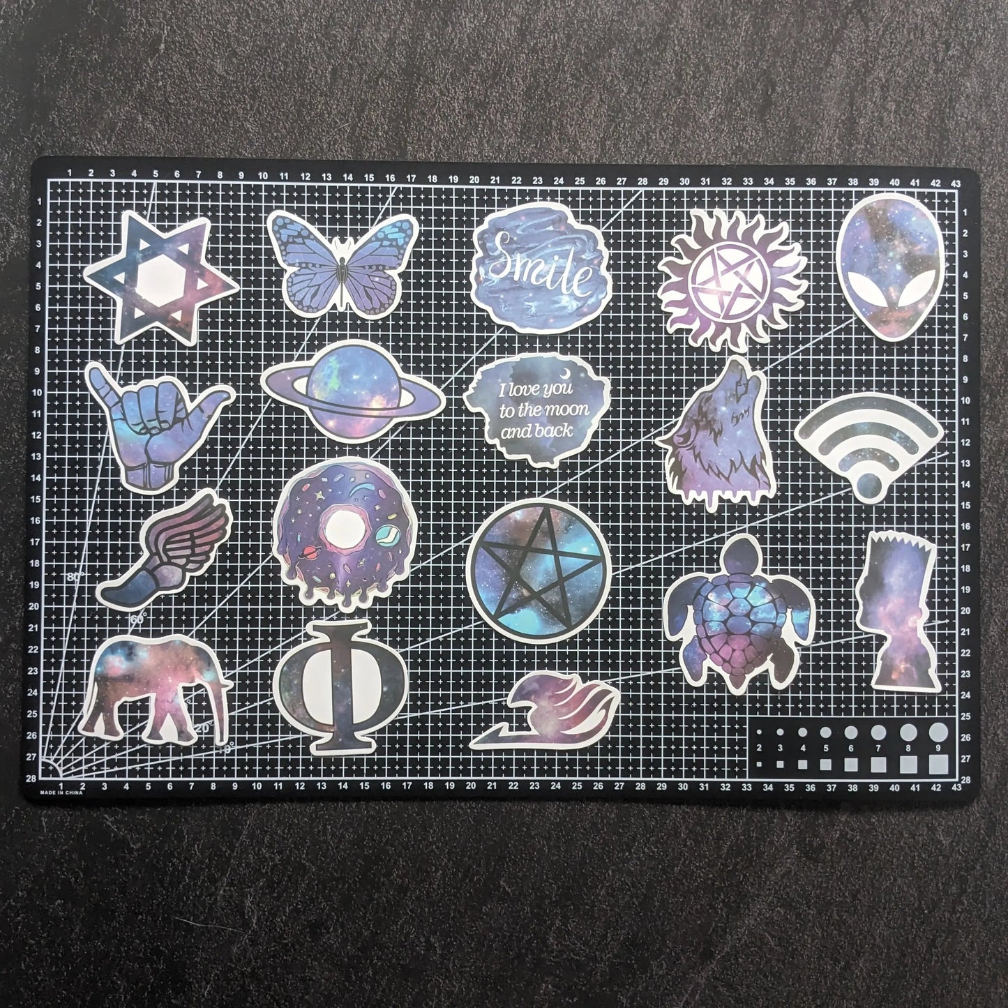 GALAXY PACK | 50 STICKERS StickerWorld