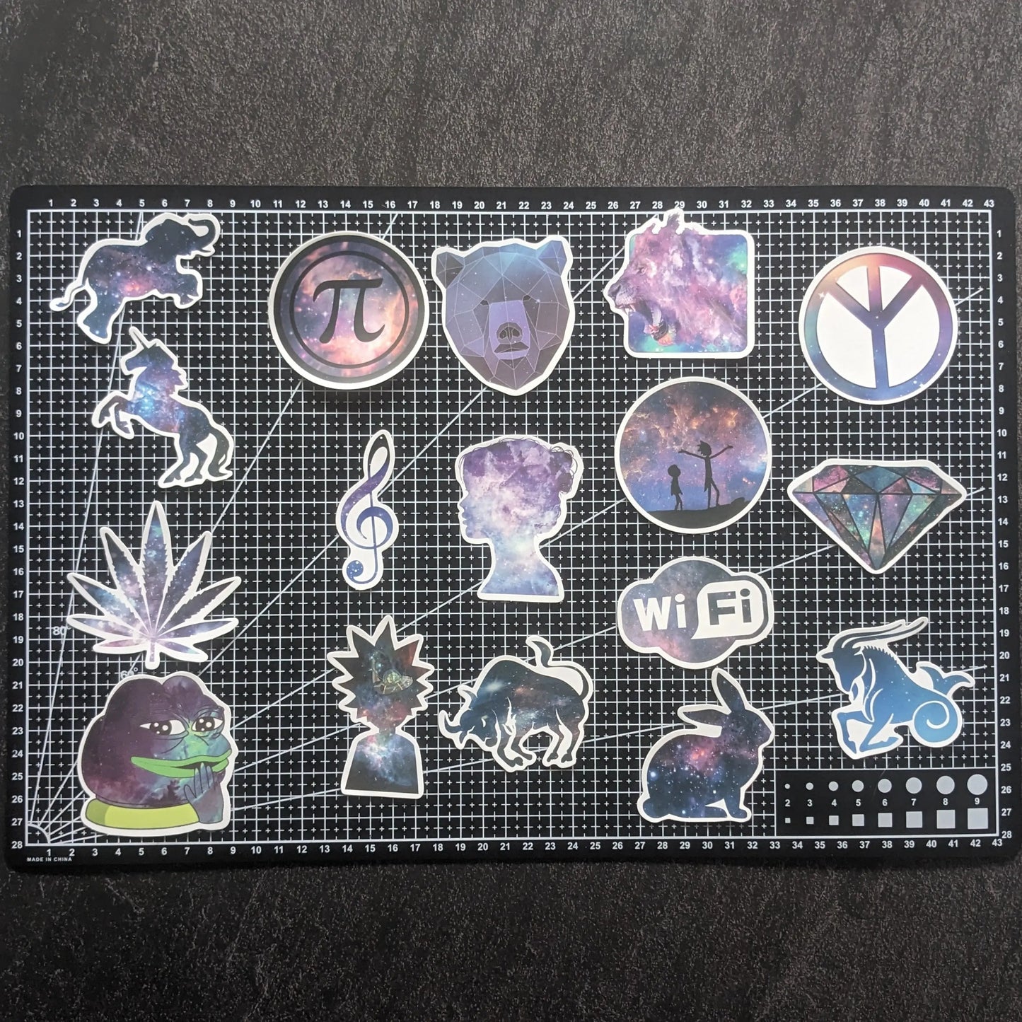 GALAXY PACK | 50 STICKERS StickerWorld