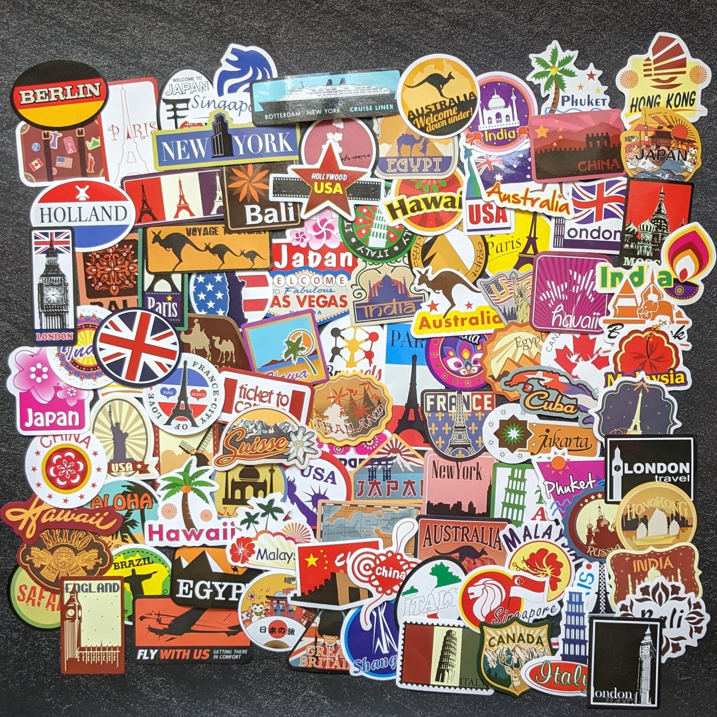 TRAVEL PACK | 50 STICKERS StickerWorld