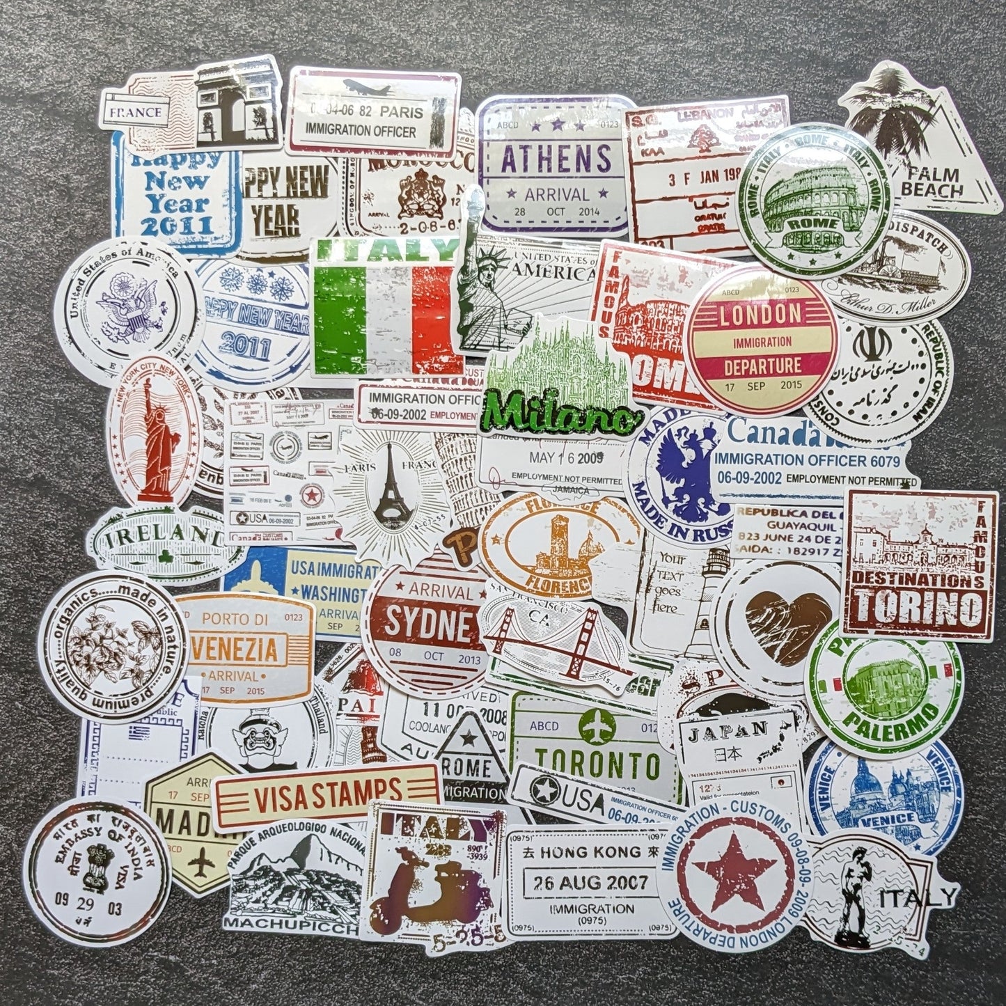 VOYAGE TAMPON PACK | 50 STICKERS StickerWorld
