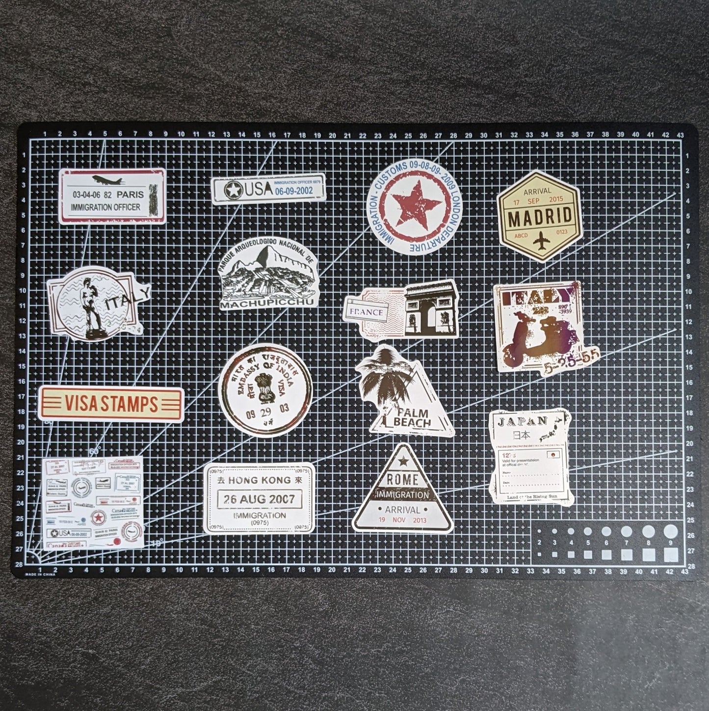 VOYAGE TAMPON PACK | 50 STICKERS StickerWorld
