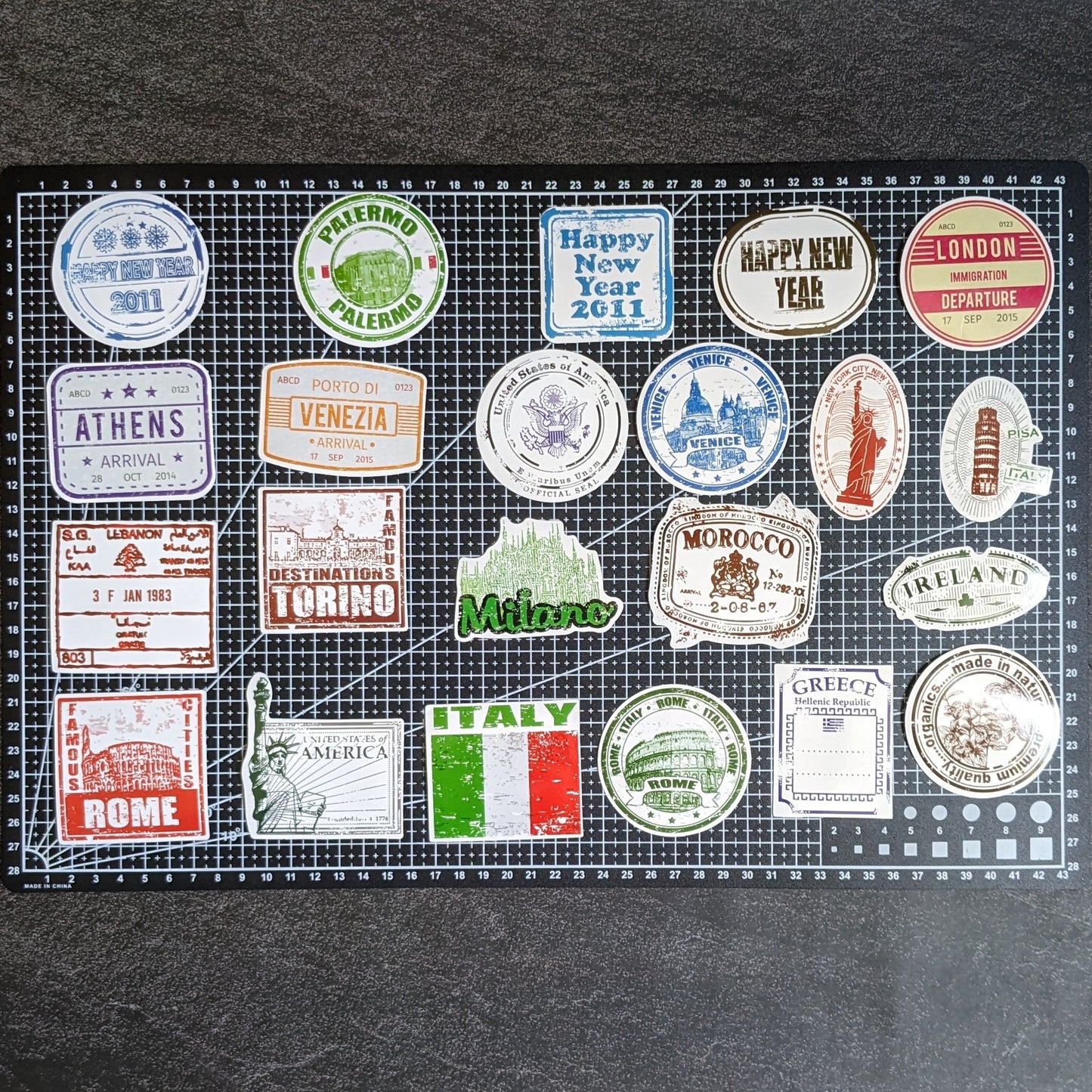 VOYAGE TAMPON PACK | 50 STICKERS StickerWorld