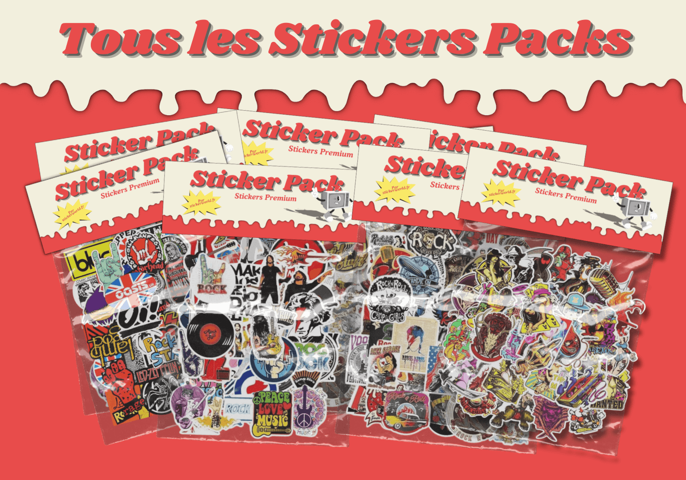 StickerWorld | N°1 sur les Stickers Packs