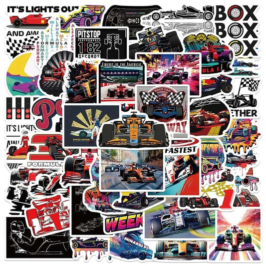 F1 PACK | 50 STICKERS - StickerWorld