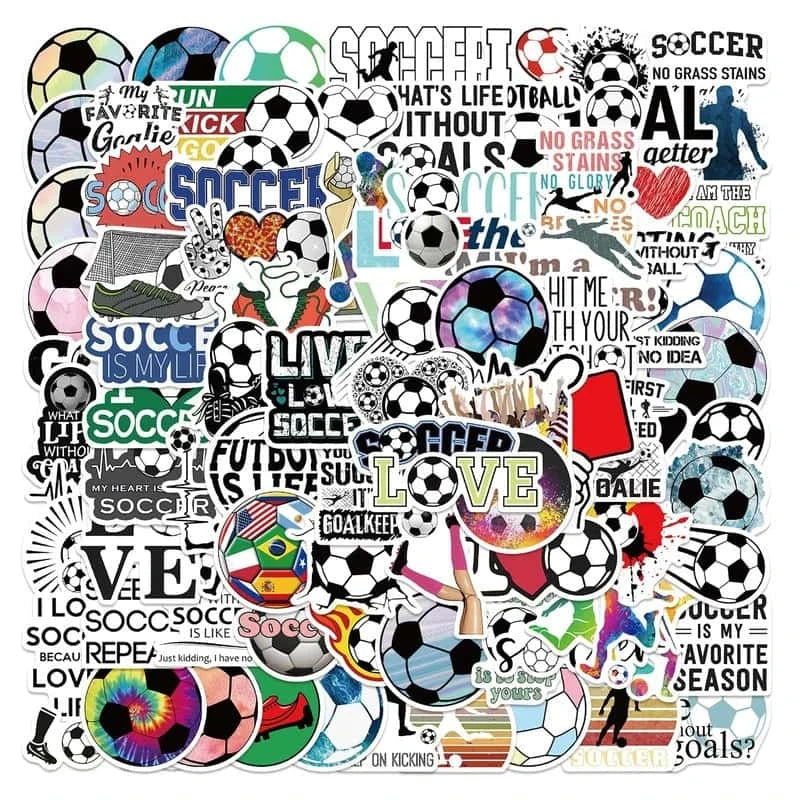 FOOTBALL PACK | 50/100 STICKERS - StickerWorld