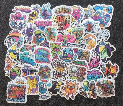 GRAFFITI PACK V2 | 50 STICKERS StickerWorld