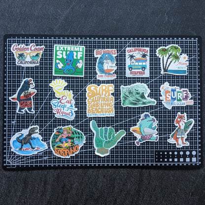 SURF PACK | 50 STICKERS StickerWorld