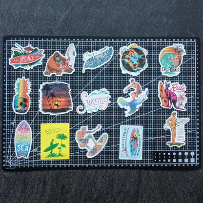 SURF PACK | 50 STICKERS StickerWorld