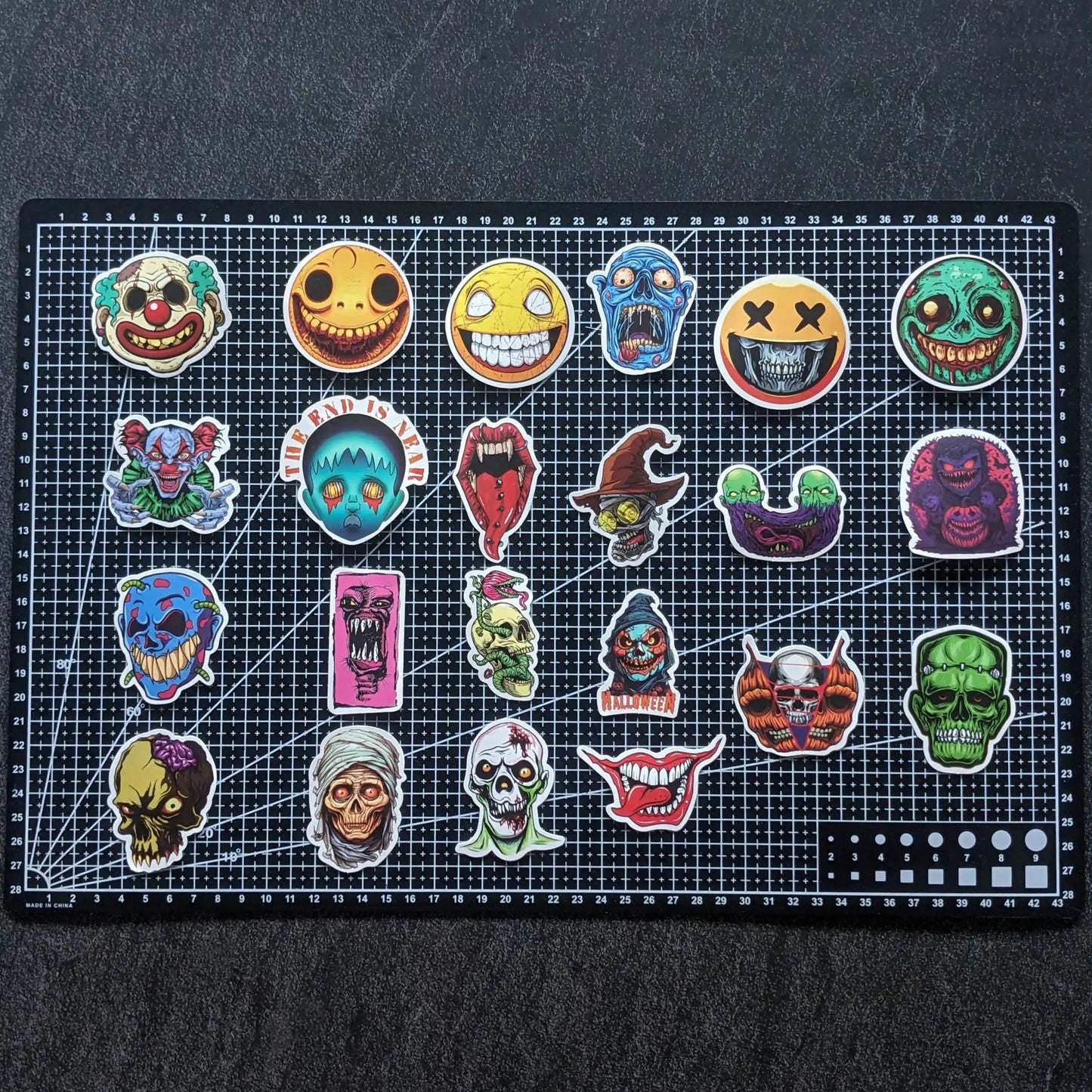 DEAD HEAD PACK | 50 STICKERS StickerWorld