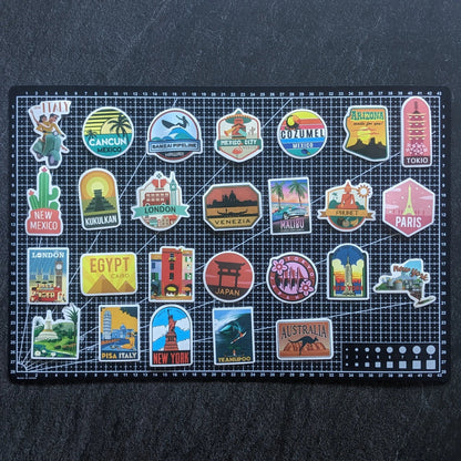 WORLD TRAVEL PACK | 50 STICKERS StickerWorld