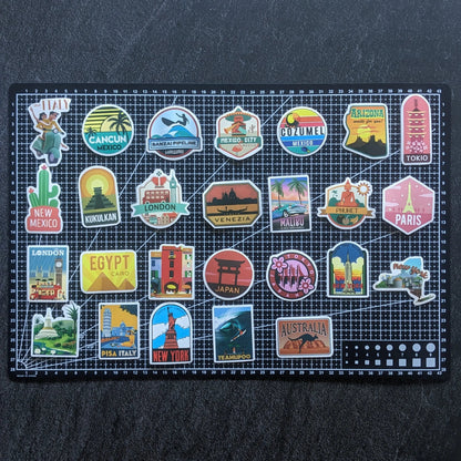 WORLD TRAVEL PACK | 50 STICKERS StickerWorld