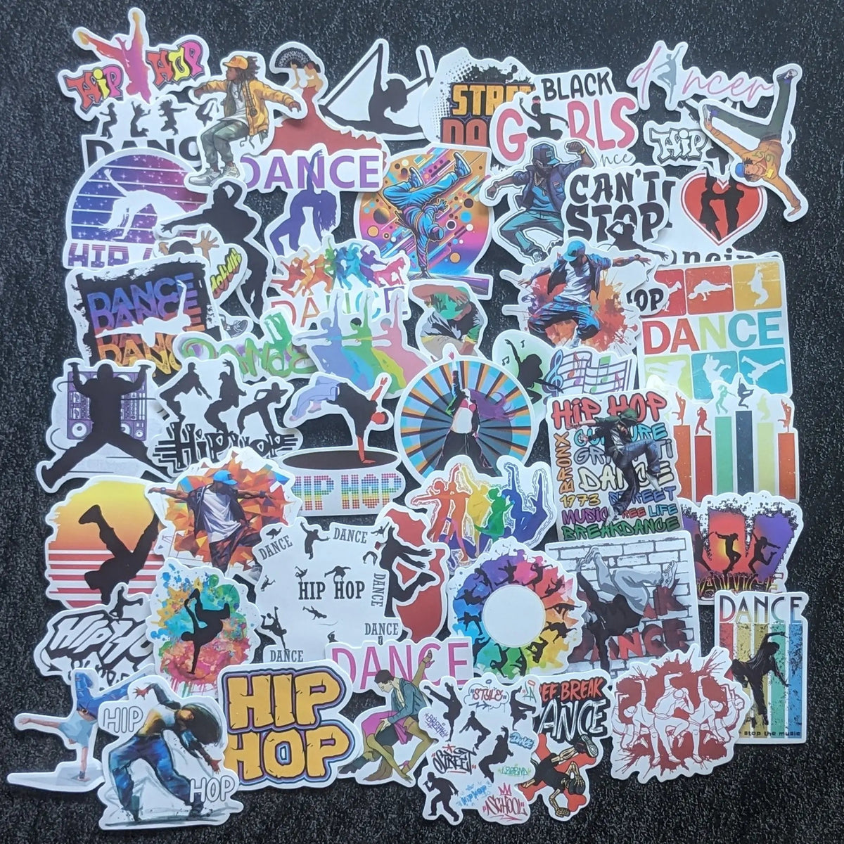 Laserdance Sticker DANCE PACK | 50 STICKERS – StickerWorld