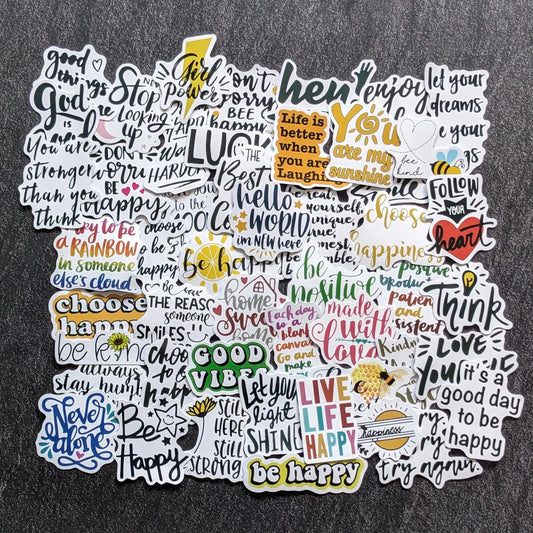 GOOD VIBES PACK | 50 STICKERS StickerWorld
