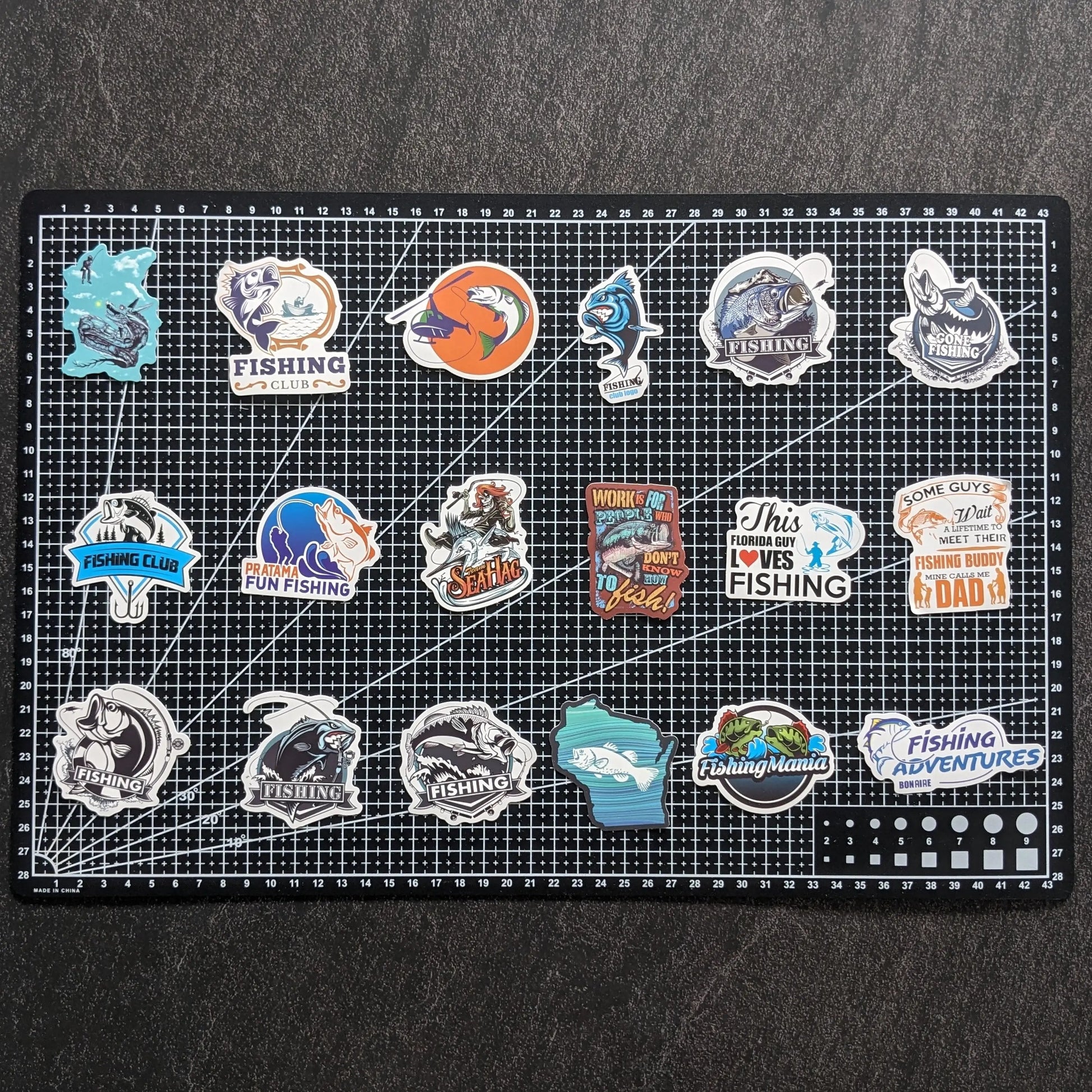 PÊCHE PACK | 50 STICKERS StickerWorld