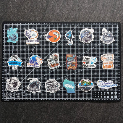 PÊCHE PACK | 50 STICKERS StickerWorld