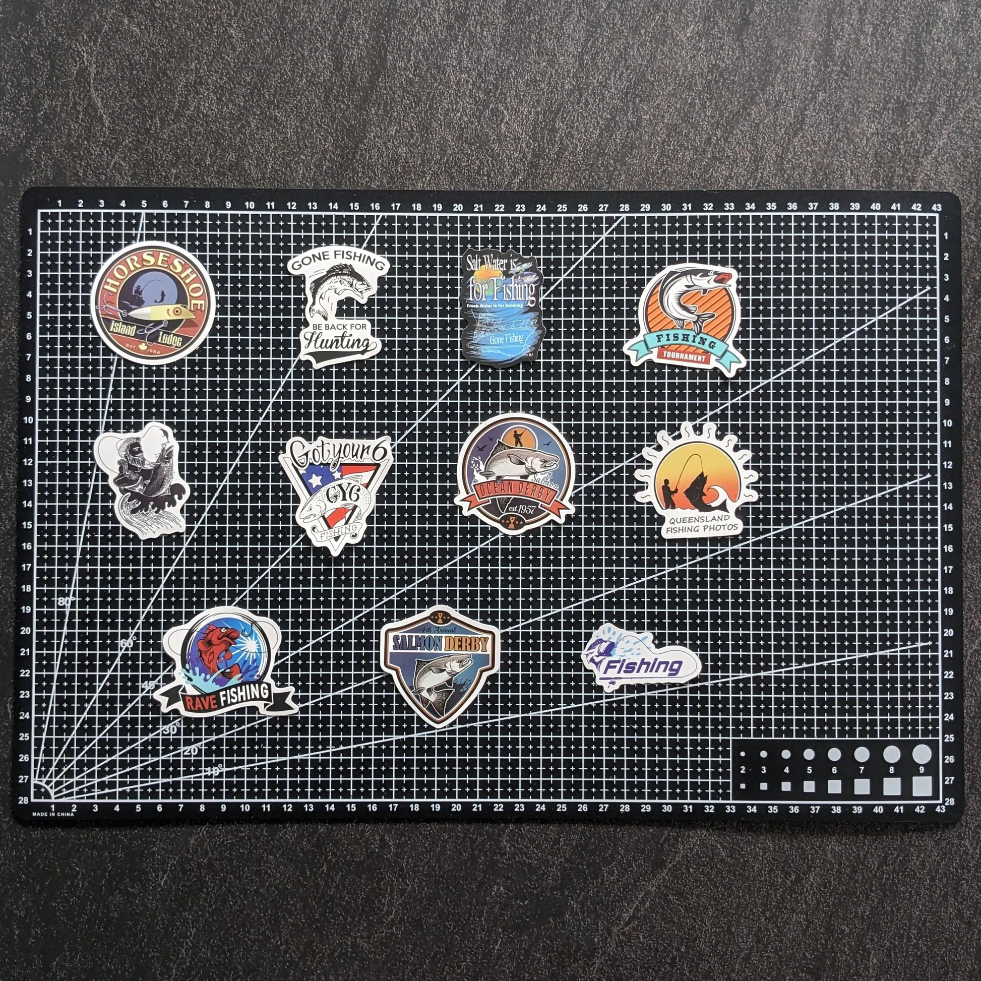 PÊCHE PACK | 50 STICKERS StickerWorld