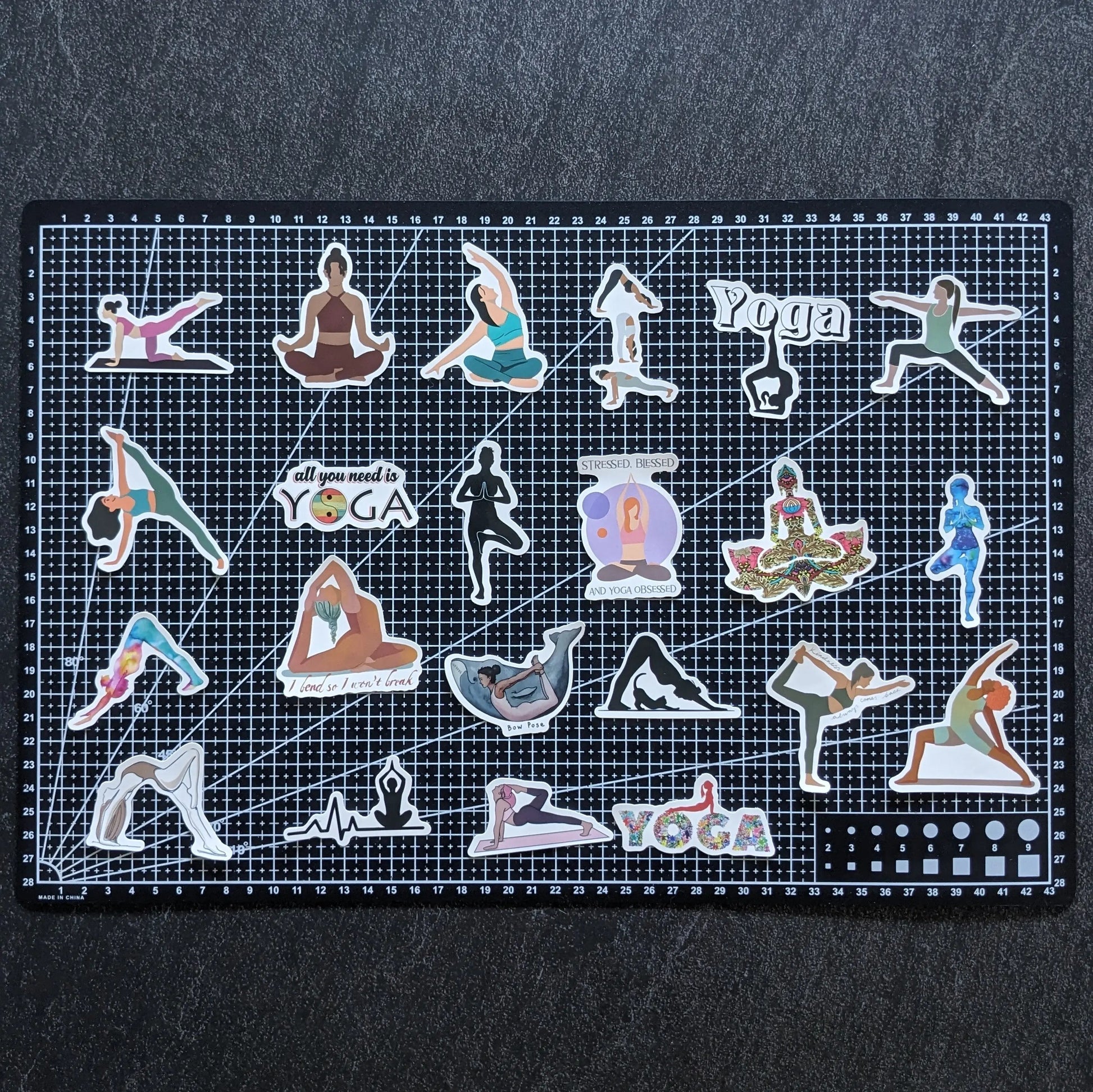 NAMASTE PACK | 50 STICKERS StickerWorld