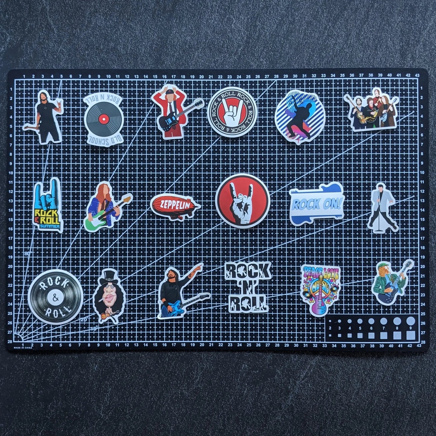 POP ROCK PACK | 50 STICKERS StickerWorld