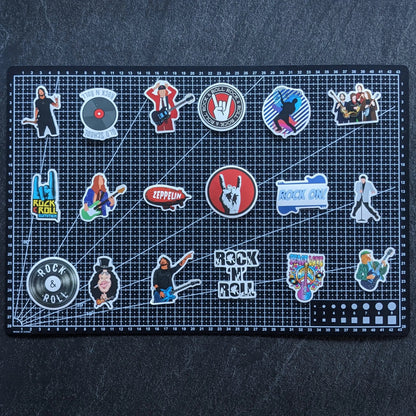 POP ROCK PACK | 50 STICKERS StickerWorld
