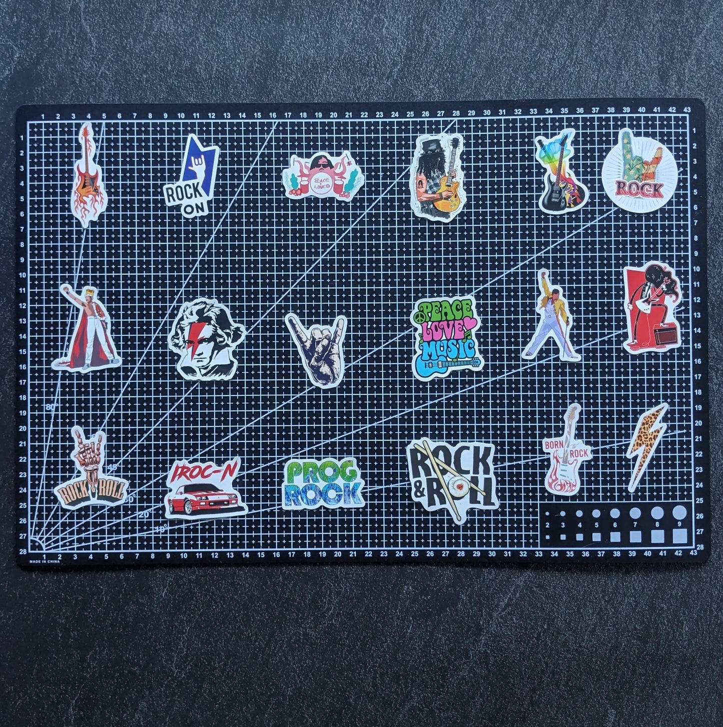 POP ROCK PACK | 50 STICKERS StickerWorld