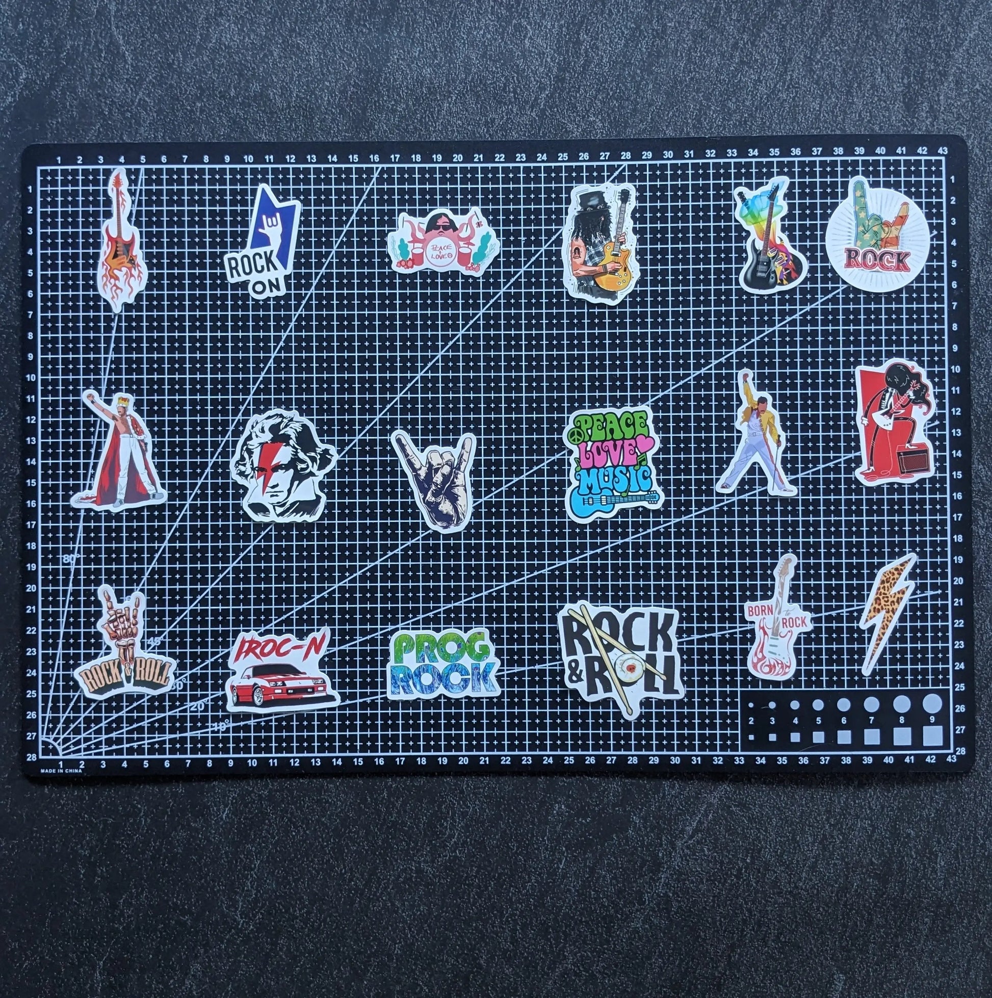 POP ROCK PACK | 50 STICKERS StickerWorld