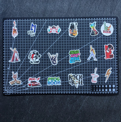 POP ROCK PACK | 50 STICKERS StickerWorld