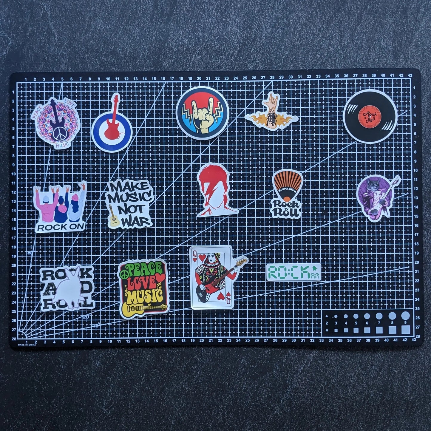 POP ROCK PACK | 50 STICKERS StickerWorld