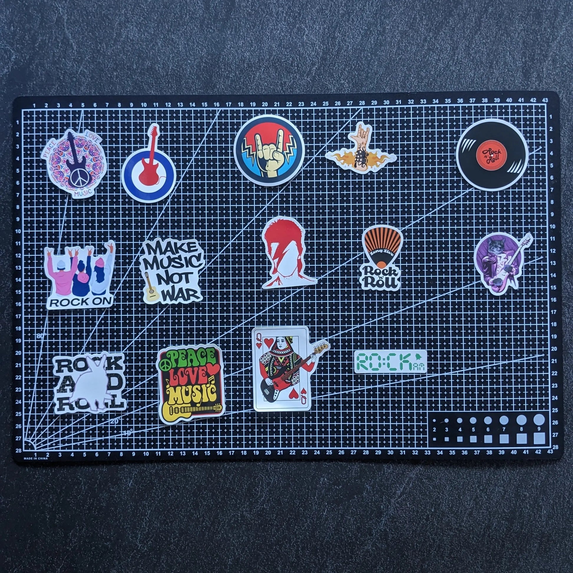 POP ROCK PACK | 50 STICKERS StickerWorld