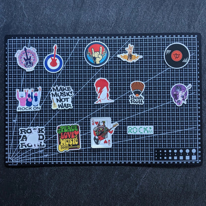 POP ROCK PACK | 50 STICKERS StickerWorld