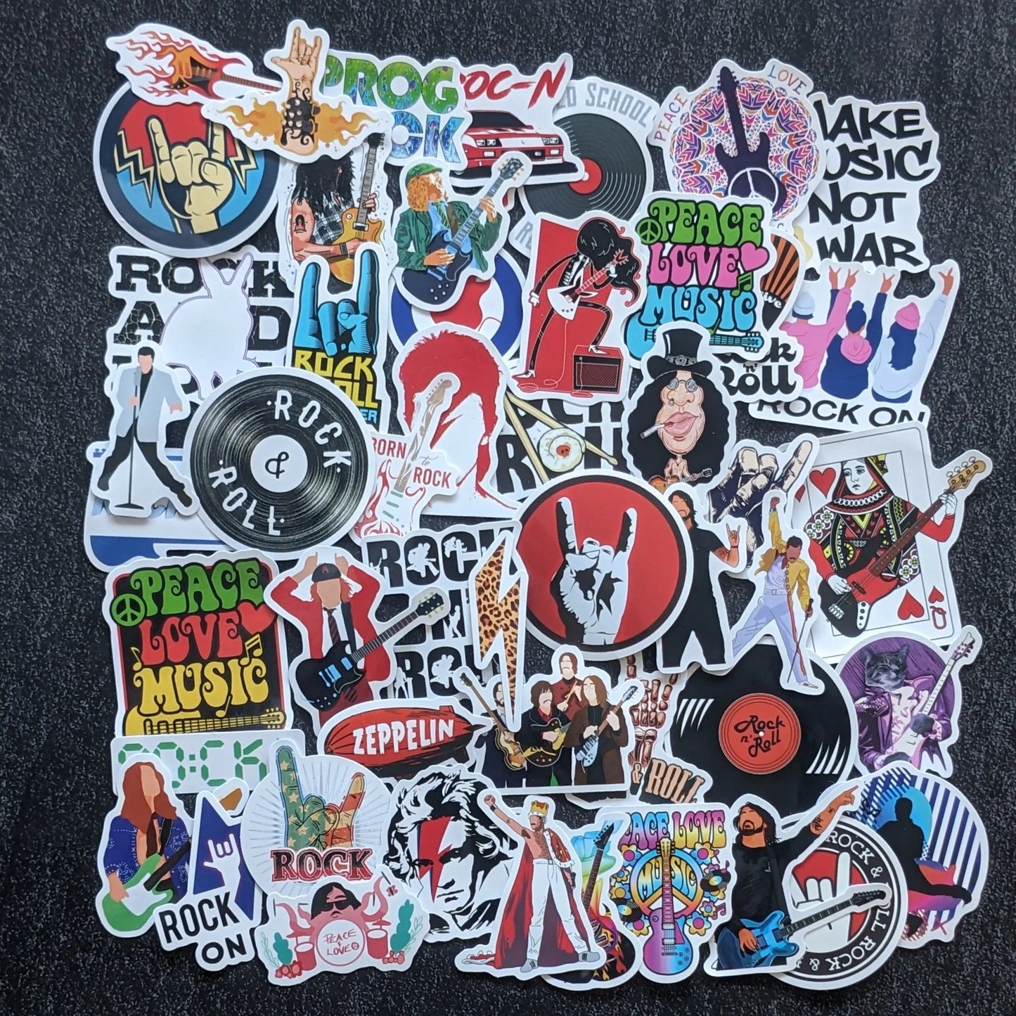 POP ROCK PACK | 50 STICKERS StickerWorld