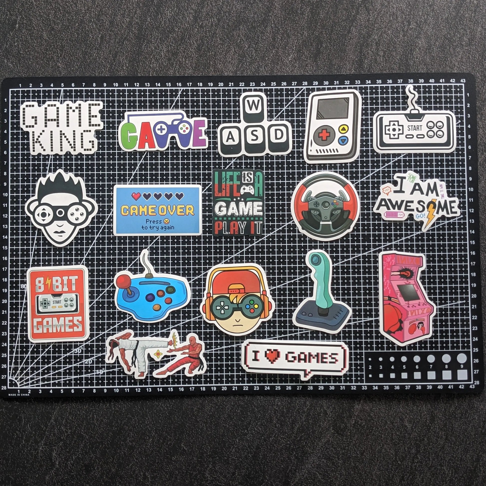 GAMING PACK | 50 STICKERS StickerWorld