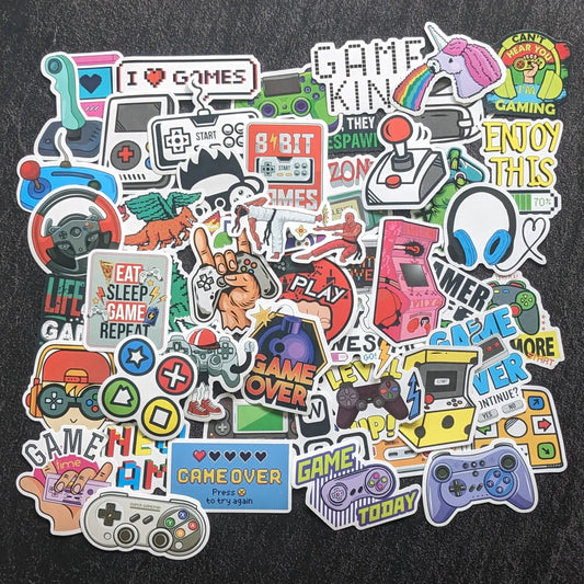 GAMING PACK | 50 STICKERS StickerWorld