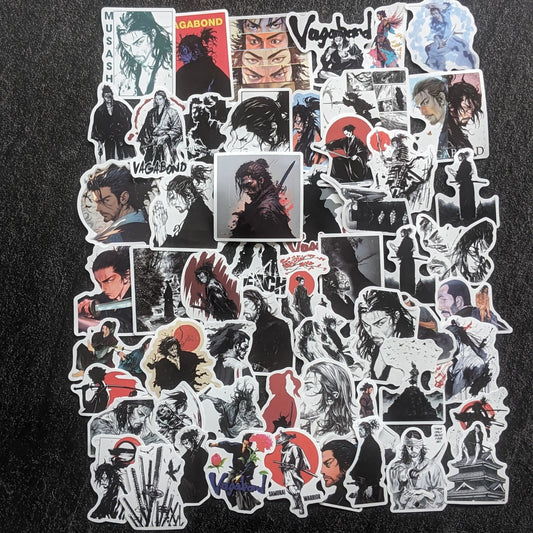 VAGABOND MANGA PACK | 50 STICKERS StickerWorld