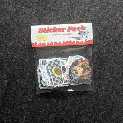 CARTOON CHARACTER PACK | 50 STICKERS StickerWorld
