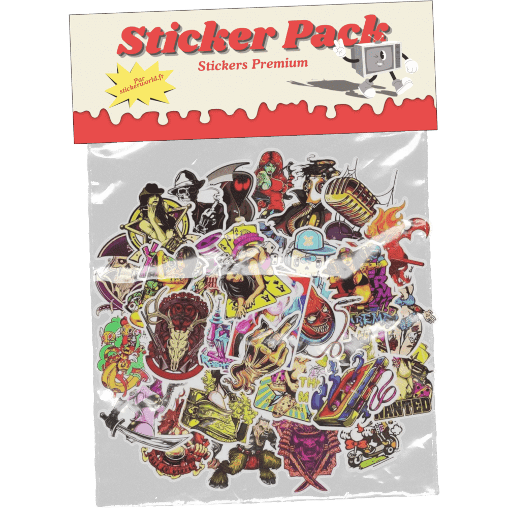 PUNK PACK | 50 STICKERS StickerWorld