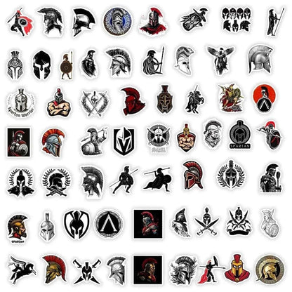 SPARTA PACK | 50 STICKERS - StickerWorld