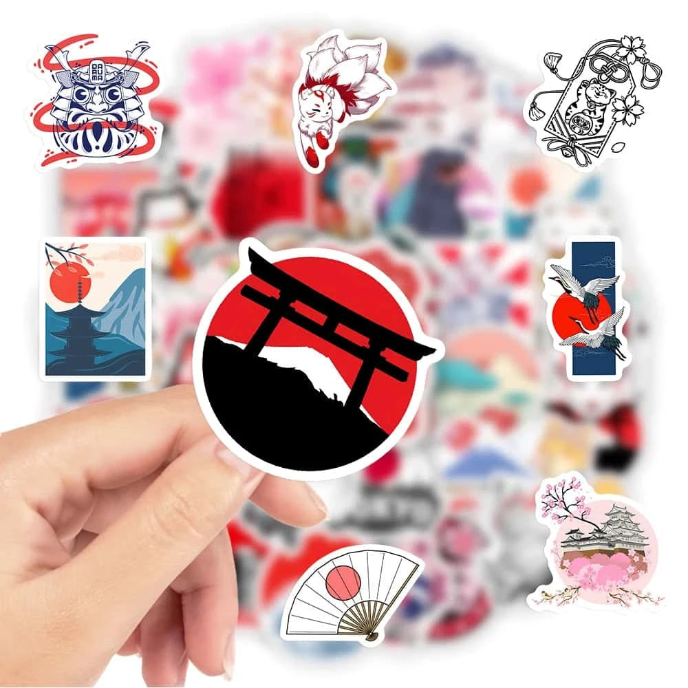 JAPAN PACK | 50 STICKERS - StickerWorld