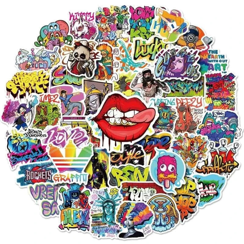 STREET PACK | 50 STICKERS - StickerWorld