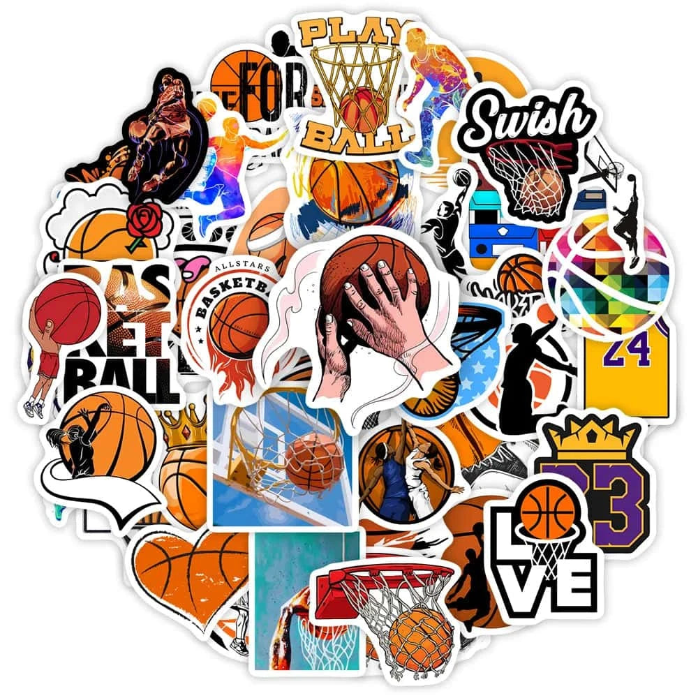 BASKET PACK | 50 STICKERS - StickerWorld