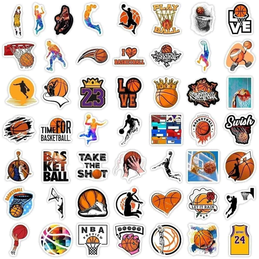BASKET PACK | 50 STICKERS - StickerWorld