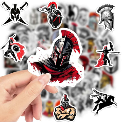 SPARTA PACK | 50 STICKERS - StickerWorld