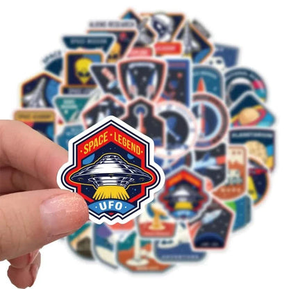 SPATIAL PACK | 50 STICKERS - StickerWorld