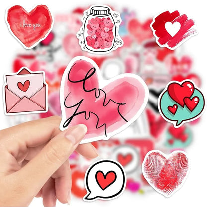 LOVE PACK | 50 STICKERS - StickerWorld
