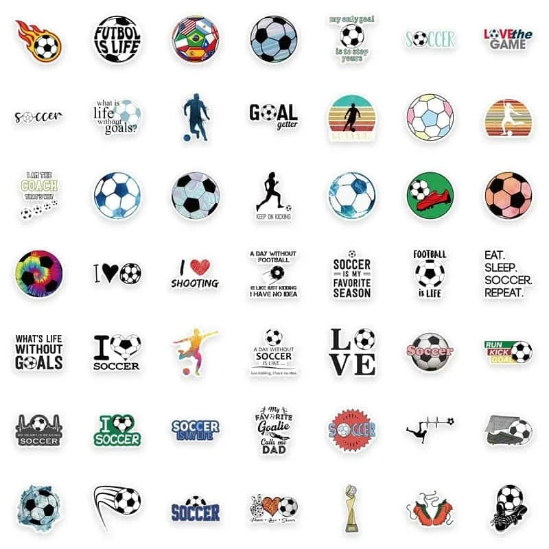 FOOTBALL PACK | 50/100 STICKERS - StickerWorld