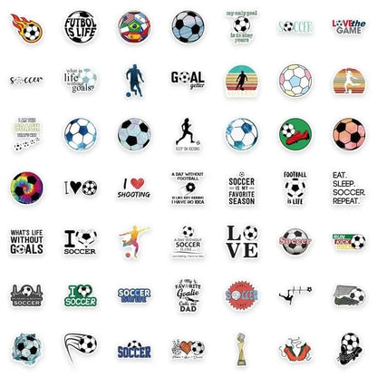 FOOTBALL PACK | 50/100 STICKERS - StickerWorld